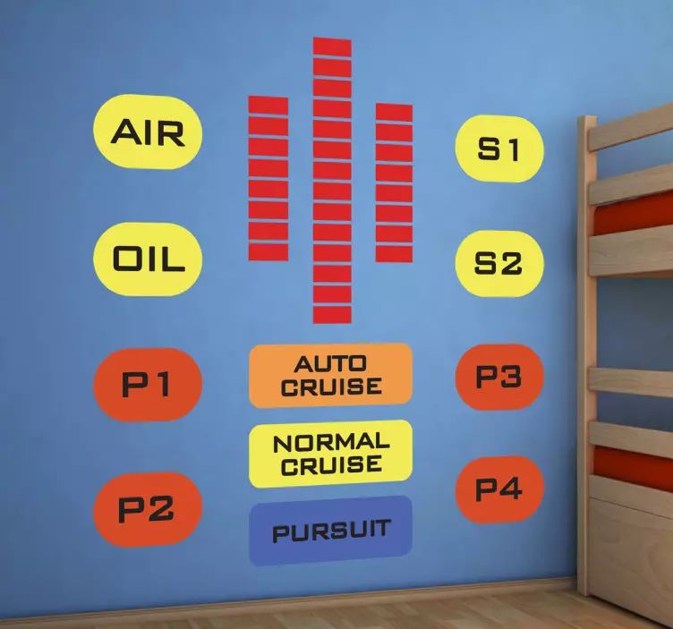 Knight Rider Aufkleber - TenStickers