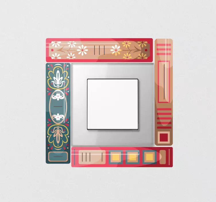 Lichtschalter Aufkleber buch-themen-design - TenStickers