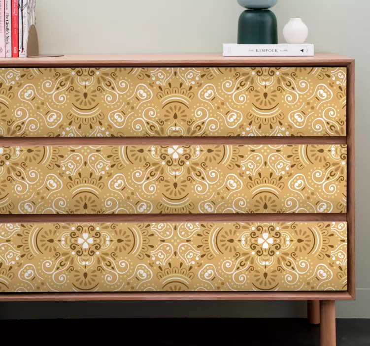 Möbelfolie anmutiges botanisches motiv - TenStickers