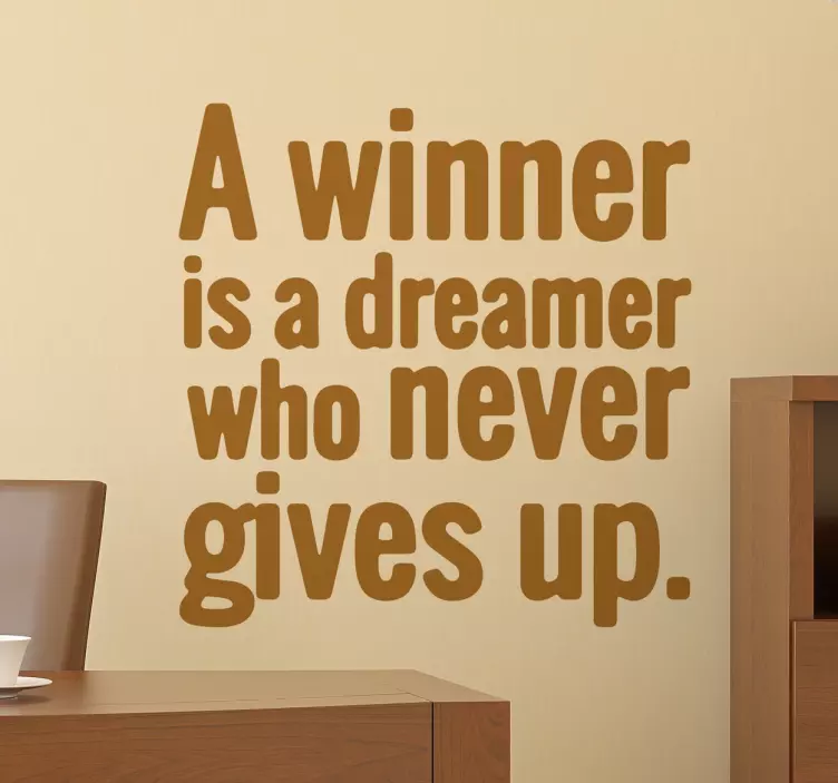 Nelson Mandela Winner Wandtattoo Wohnzimmer - TenStickers