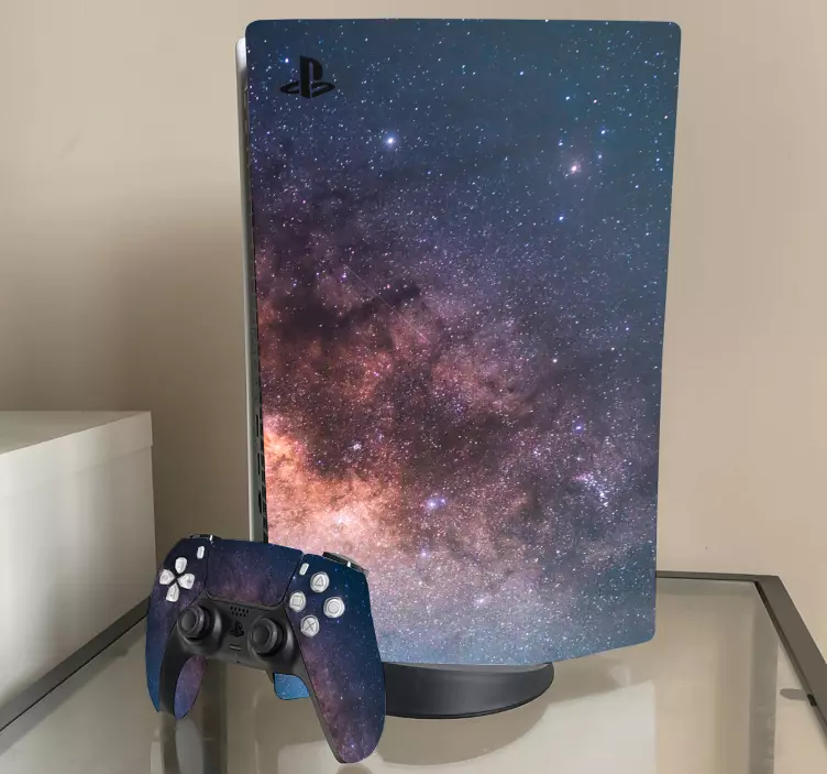 PS5 Aufkleber Galaxis - TenStickers