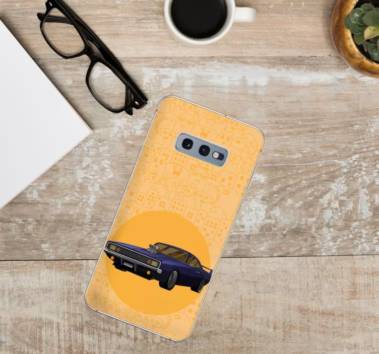 Samsung Sticker lebendige klassische automobile - TenStickers