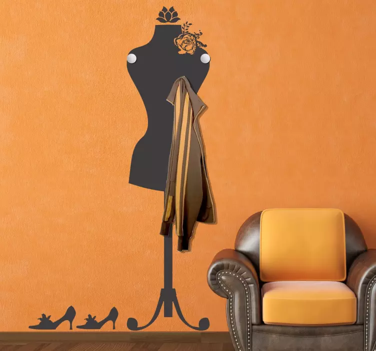 Schaufensterpuppe Aufkleber - TenStickers