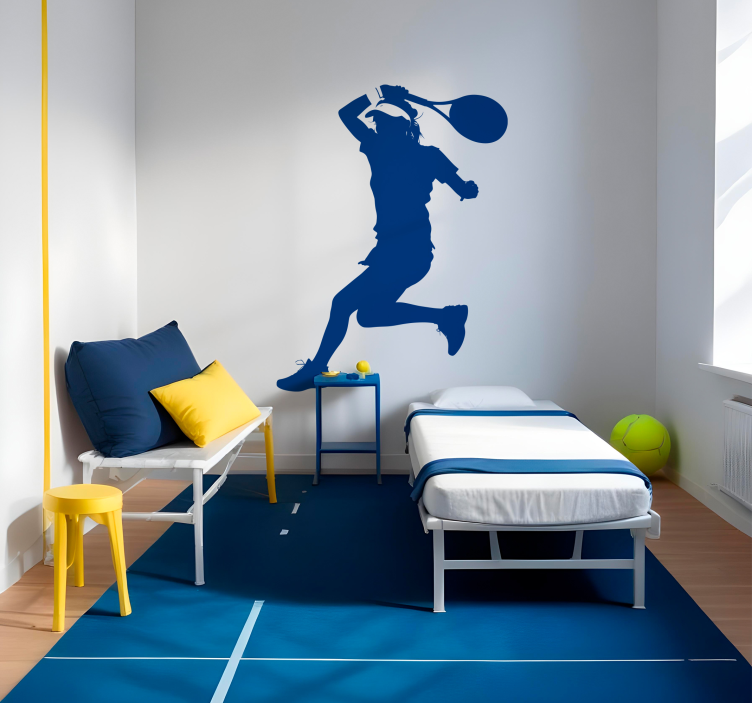 Sport Sticker tennisspieler - TenStickers