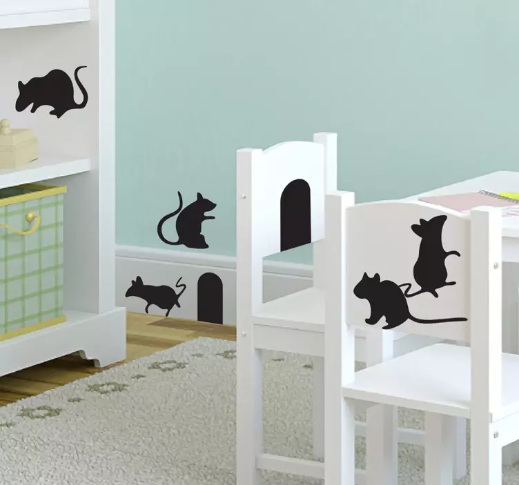 Sticker Ratten - TenStickers