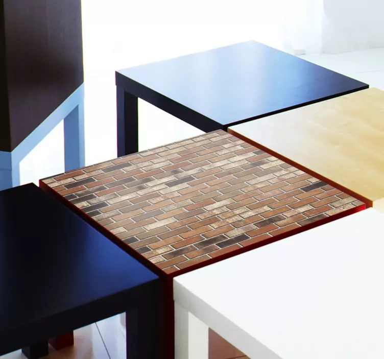 Tisch Wandtattoo Ikea LACK - TenStickers