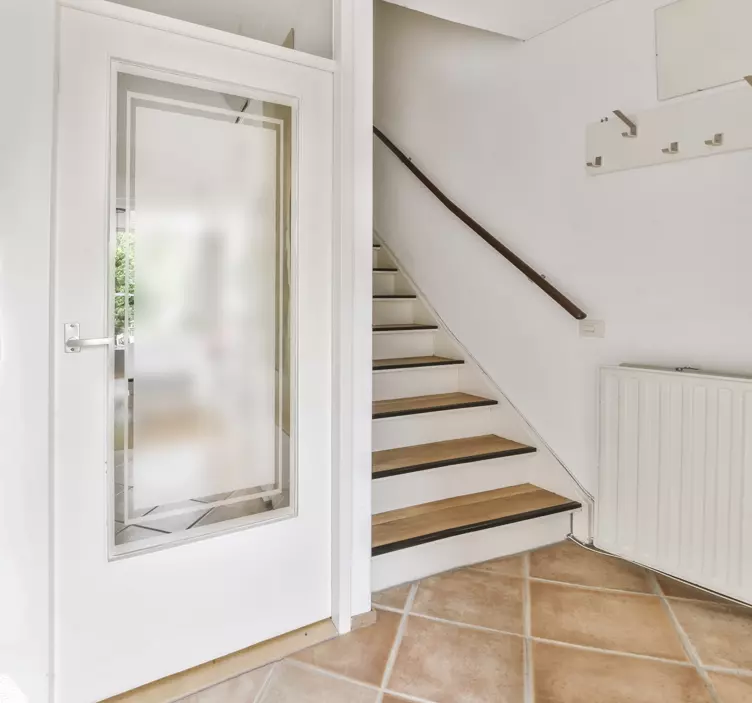 Transzulente Folie Rechteck und Rahmen - TenStickers