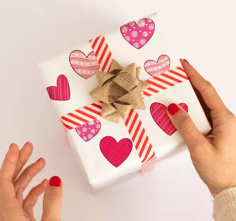 Valentinstag Sticker Valentinstagsherzen - TenStickers