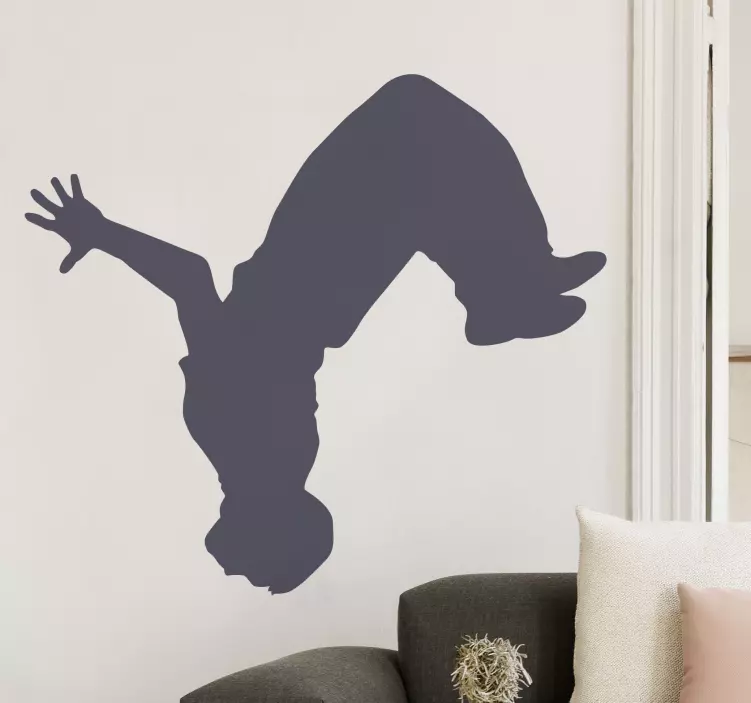 Wandaufkleber Parkour - TenStickers