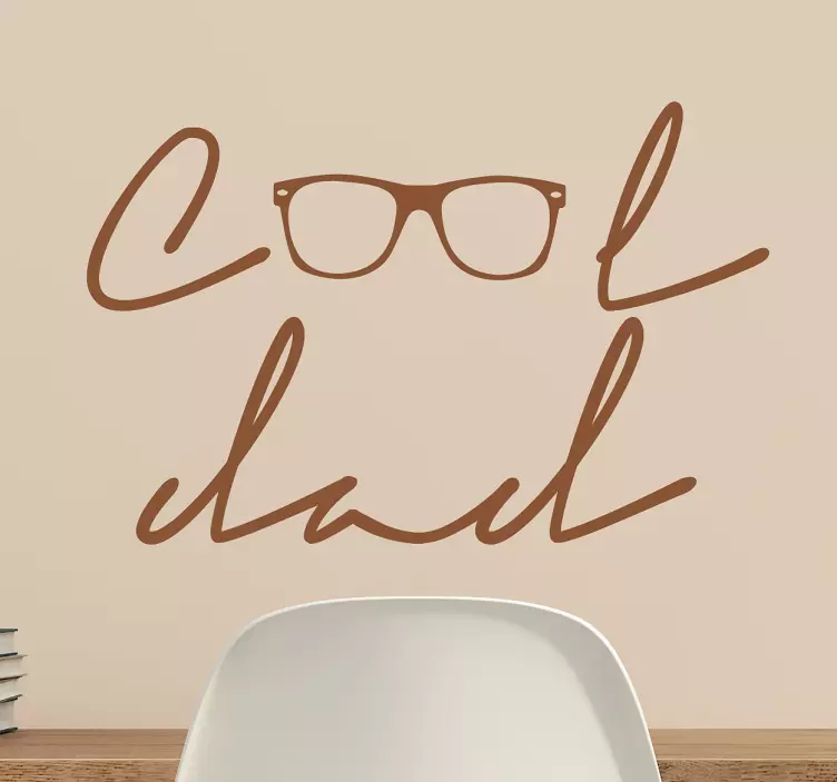 Wandtattoo Cool Dad - TenStickers