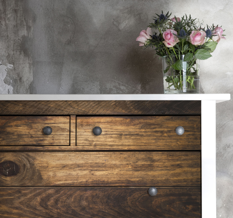 Klebefolie für Möbel für heimbüro Alter holzeffekt - TenStickers