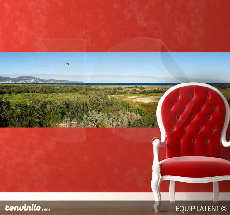 Wandtattoo Landschaft - TenStickers