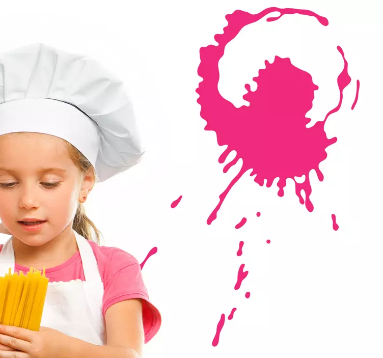 Wandtattoo Ornament kreatives spritzmuster - TenStickers