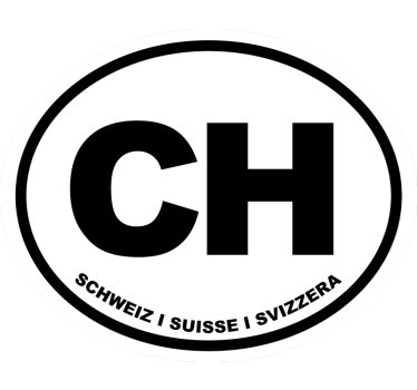Autoaufkleber CH Symbol - TenStickers