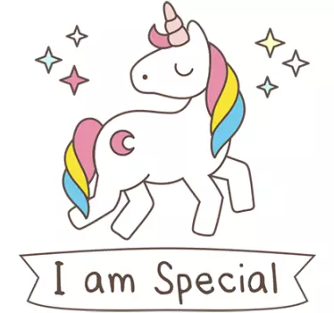 Wandtattoo Kinderzimmer Unicorn Special - TenStickers
