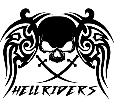 Hellriders Motorrad Sticker - TenStickers