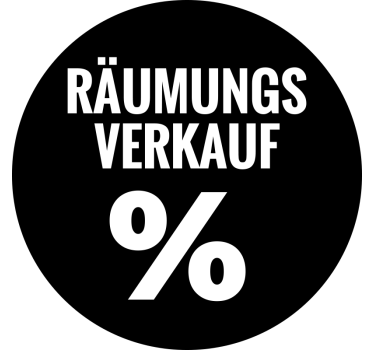Schaufenster Folie ausverkauf vitrinen - TenStickers