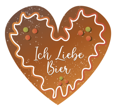 Sticker Oktoberfest ich liebe bier - TenStickers