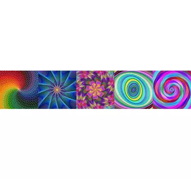 Birdüre Kaleidoskop - TenStickers