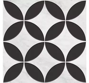 Wandtattoo Badezimmer Fliesen Schwarz Grau Sterne - TenStickers