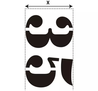 Personalisierbarer Mülltonnenaufkleber Hausnummer - TenStickers