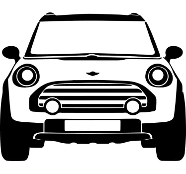 Tuning aufkleber für klassische kompaktfahrzeuge - TenStickers