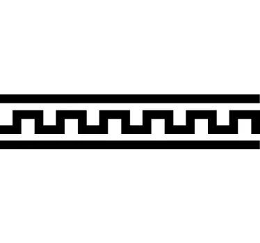 Ägyptische Bordüre Aufkleber - TenStickers
