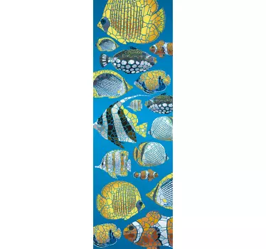 Wandtattoo Tropische Fische - TenStickers
