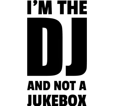Sticker DJ Laptop - TenStickers