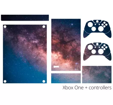 Xbox skin galaktische konsolenfolie - TenStickers
