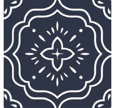 Fliesenaufkleber mitternachtsgeometrisches mosaik - TenStickers