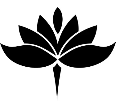 Aufkleber Auto Yoga Lotusblume - TenStickers