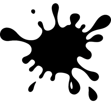 Autoaufkleber im spritzschutzdesign - TenStickers