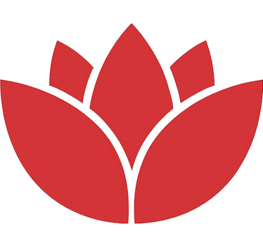 Autoaufkleber roter lotus - TenStickers