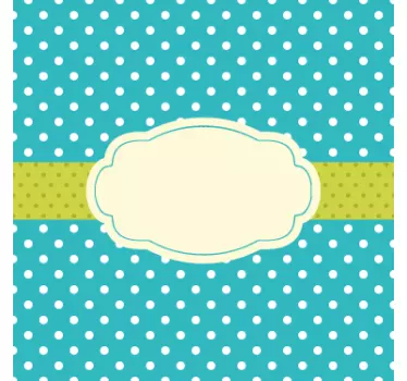 Grünes Geschenkpapier Aufkleber - TenStickers