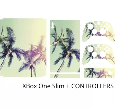 Xbox skin mit palmen-feeling - TenStickers
