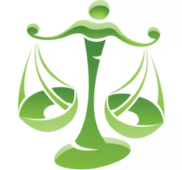 Horoskop Waage Aufkleber - TenStickers