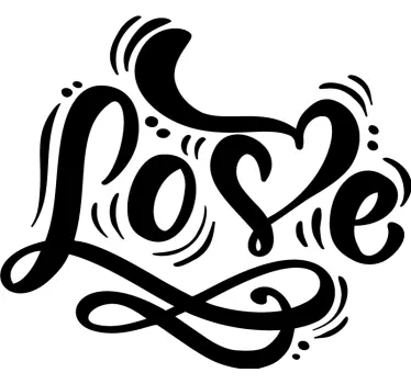 Herz Sticker Niedliche liebe schlafzimmer zitat - TenStickers