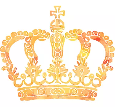 Krone Aufkleber - TenStickers