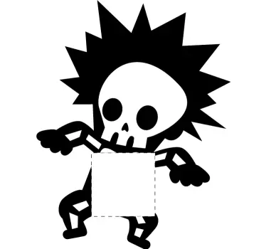Wandtattoo Lichtschalter Stromschlag halloween - TenStickers