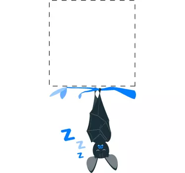 Wandtattoo Lichtschalter Fledermaus schalten text aus - TenStickers