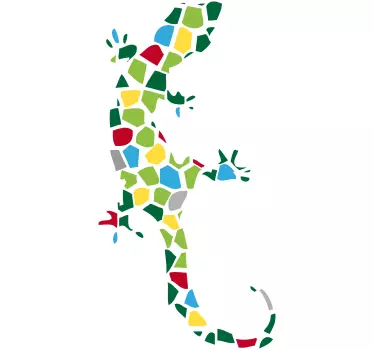 Insekten Sticker Gecko - TenStickers