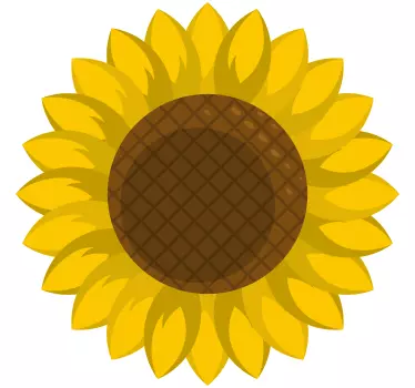 Autoaufkleber Sonnenblumenauto - TenStickers