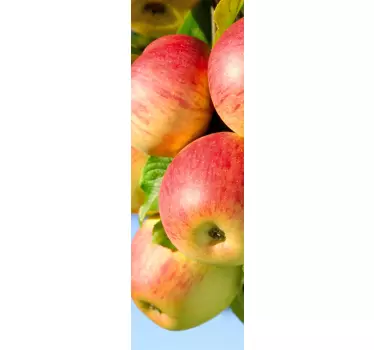 Kühlschrank Folie Äpfel - TenStickers