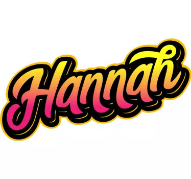 Urban Aufkleber Graffiti-stil name personalisiert - TenStickers