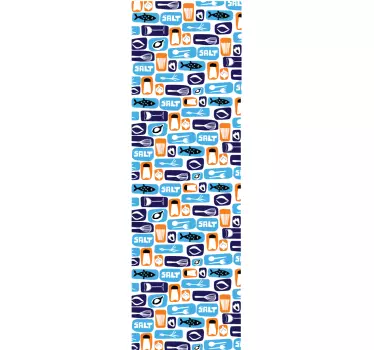 Essen Kühlschrank Folie - TenStickers