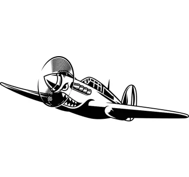 Tuning Aufkleber heftig fliegende flugzeuge - TenStickers