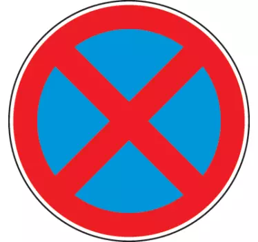 Parken verboten Aufkleber - TenStickers