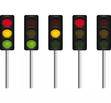 Ampeln Sticker - TenStickers