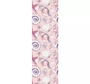 Wandtattoo natur muschel muster kollektion - TenStickers